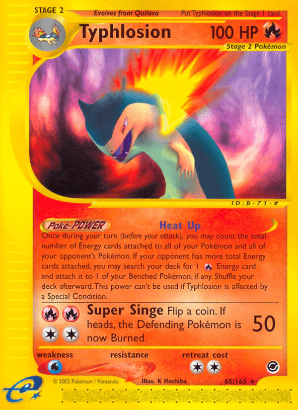 Typhlosion from Expedition Base Set