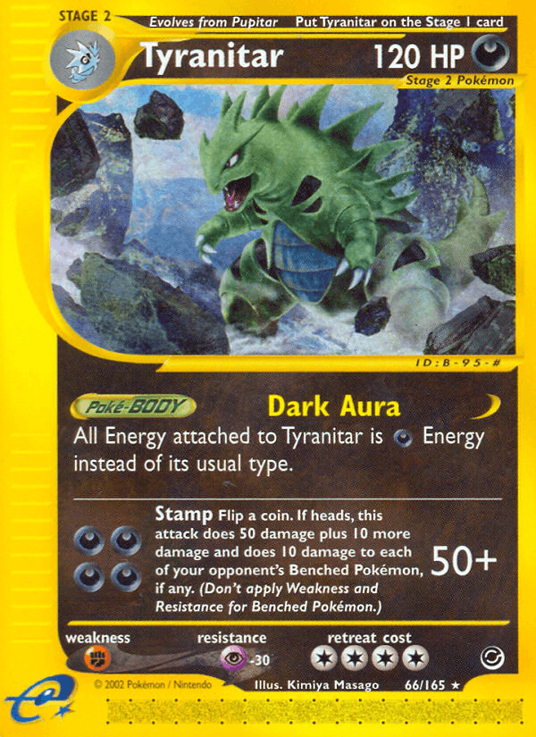 Tyranitar from Expedition Base Set