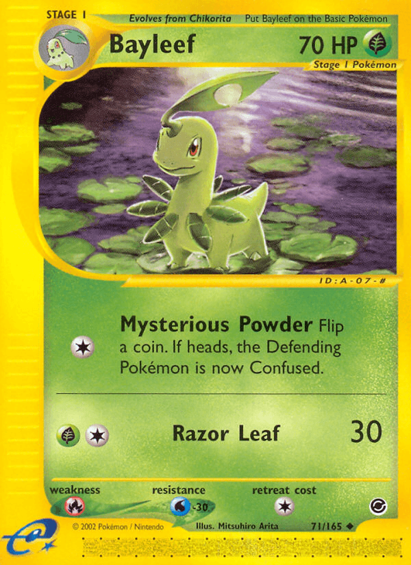 Bayleef from Expedition Base Set
