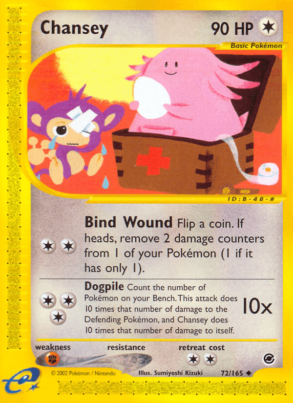 Chansey from Expedition Base Set