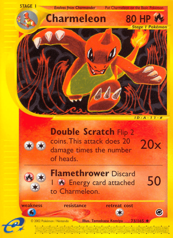 Charmeleon from Expedition Base Set
