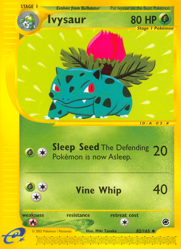Ivysaur from Expedition Base Set