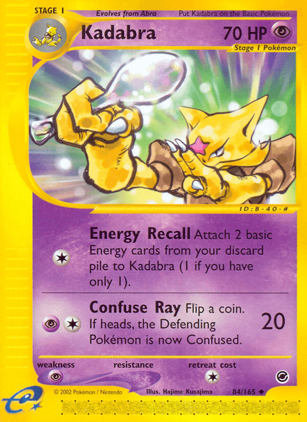 Kadabra from Expedition Base Set