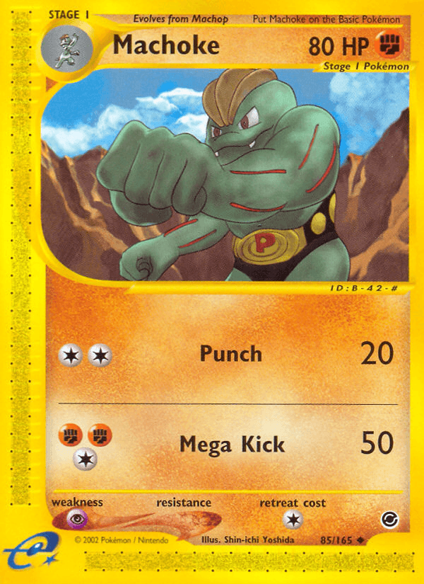 Machoke from Expedition Base Set