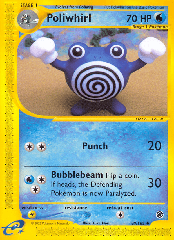 Poliwhirl from Expedition Base Set