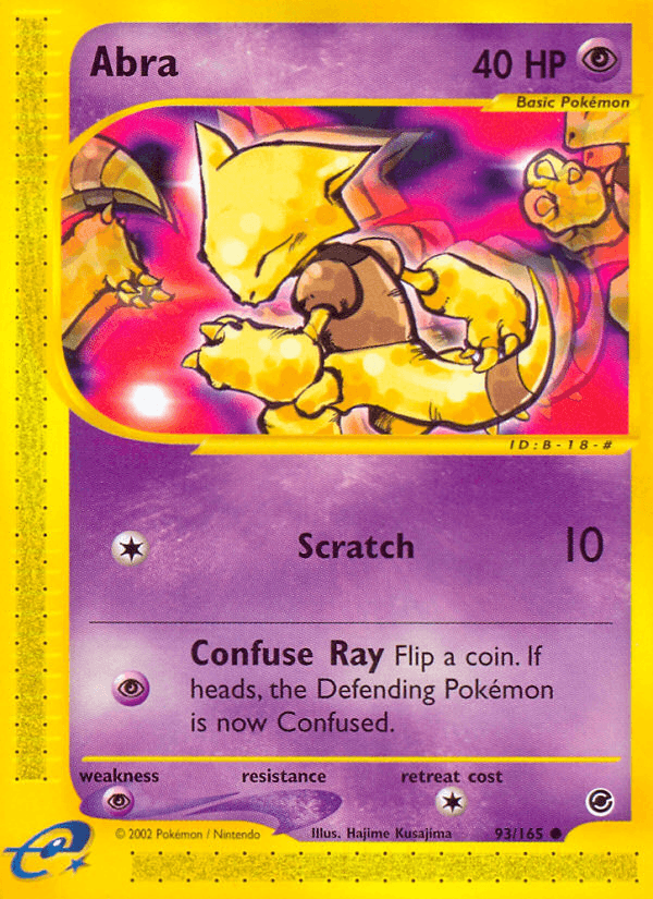 Abra from Expedition Base Set