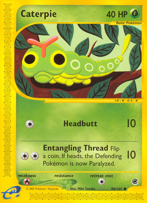 Caterpie from Expedition Base Set