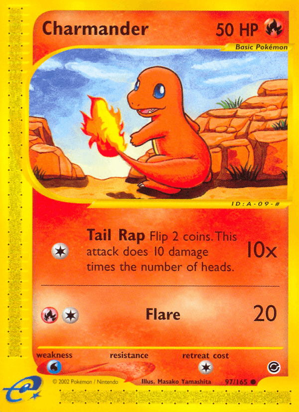 Charmander from Expedition Base Set