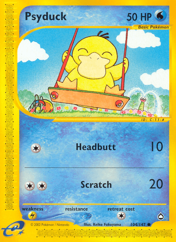 Psyduck from Aquapolis
