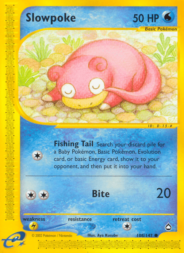 Slowpoke from Aquapolis