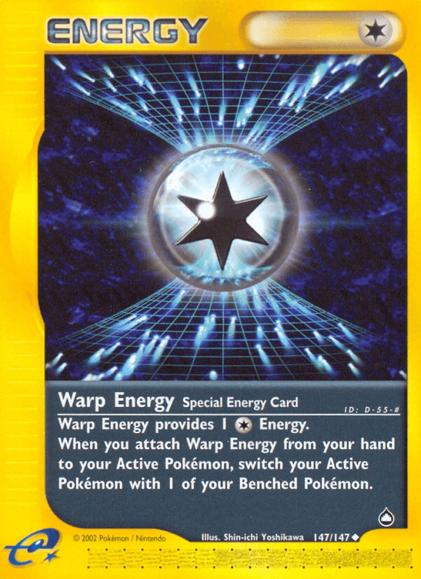 Warp Energy from Aquapolis