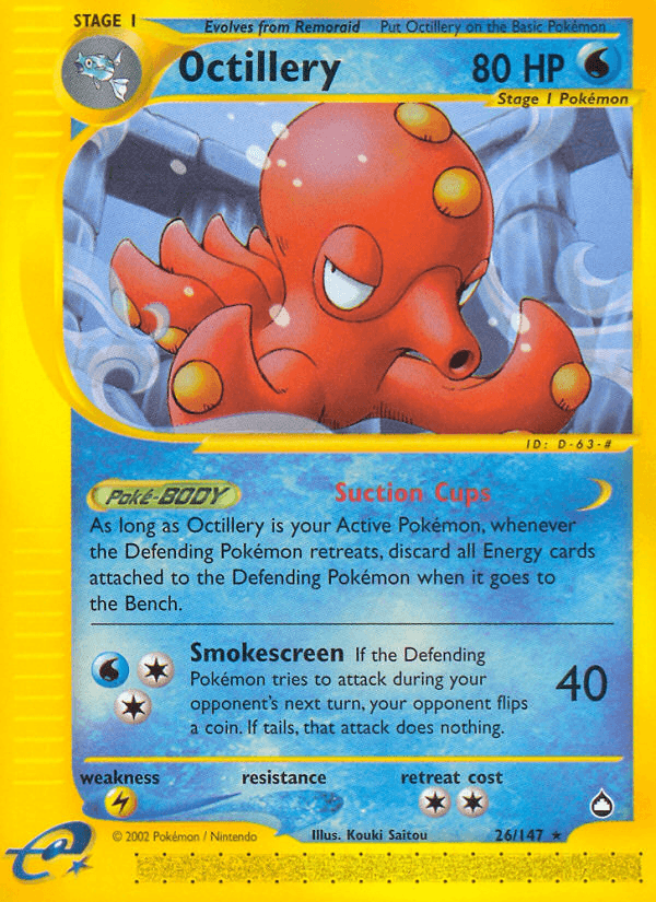 Octillery from Aquapolis