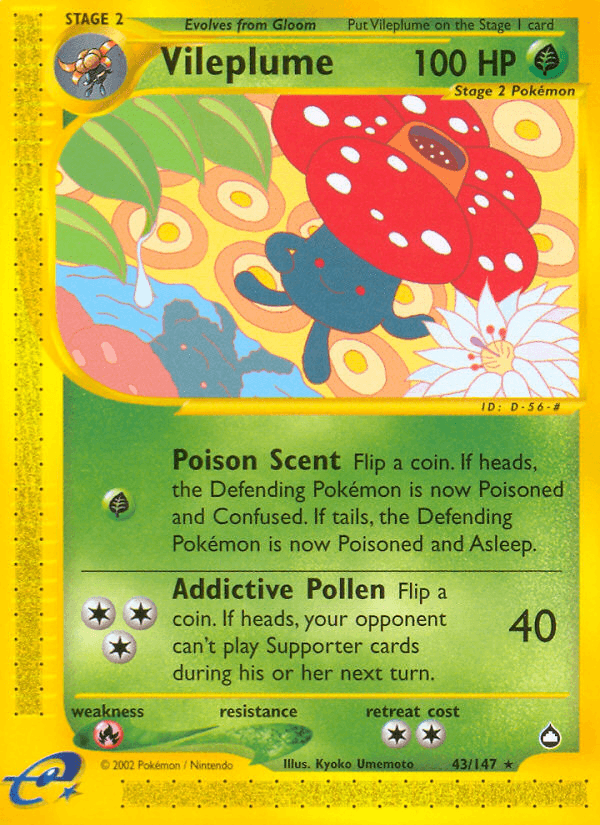 Vileplume from Aquapolis