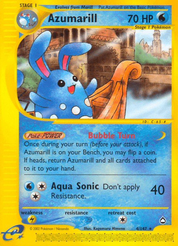 Azumarill from Aquapolis