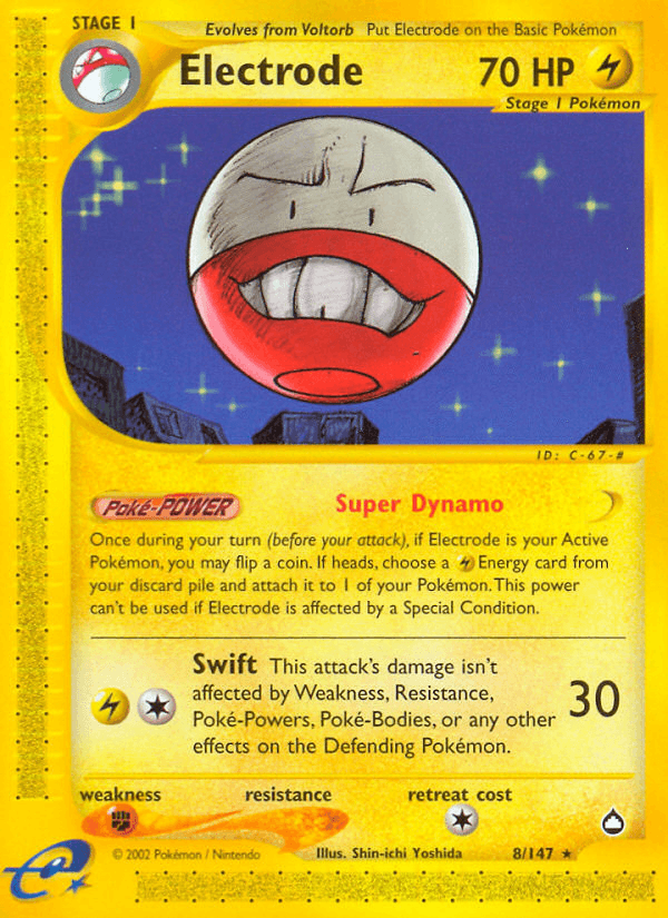 Electrode from Aquapolis