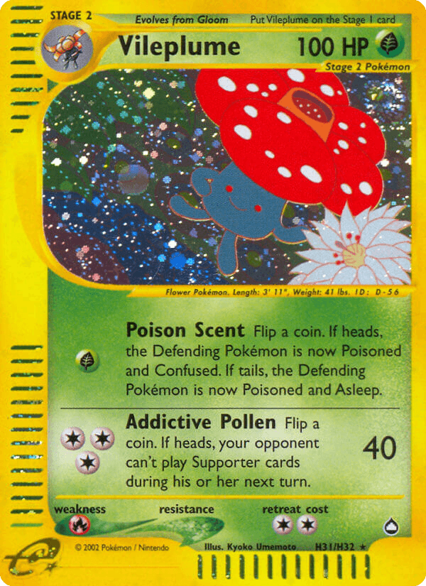 Vileplume from Aquapolis