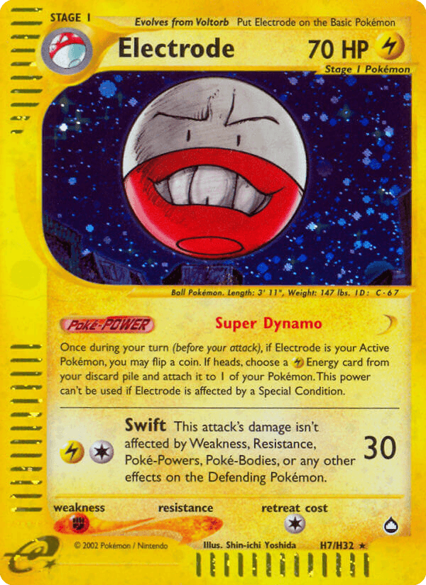 Electrode from Aquapolis