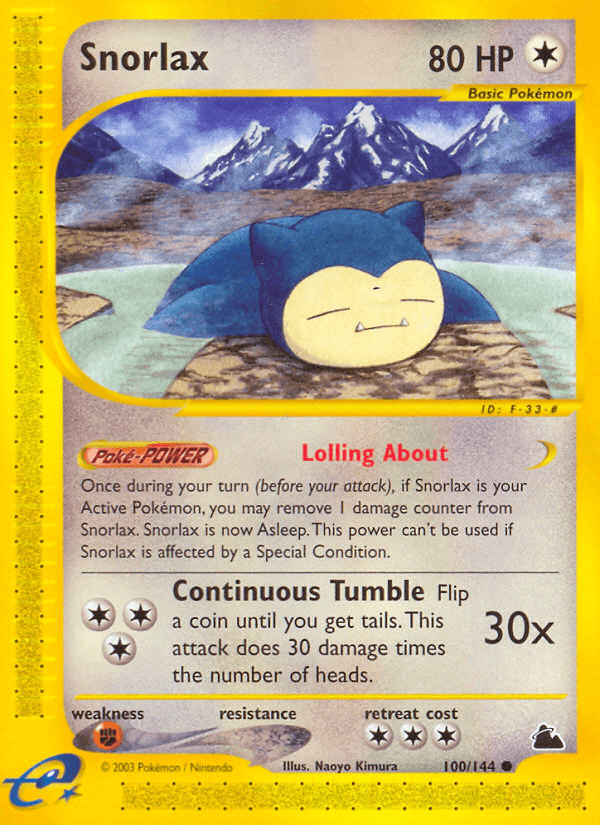 Snorlax from Skyridge