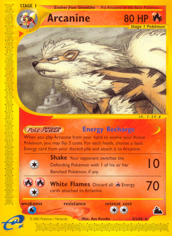 Arcanine from Skyridge