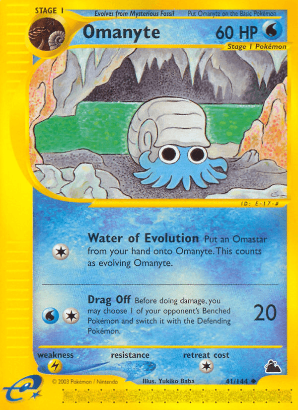 Omanyte from Skyridge