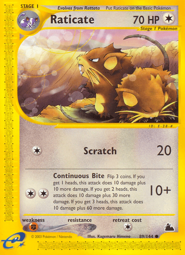 Raticate from Skyridge