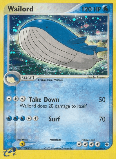 Wailord from Ruby & Sapphire
