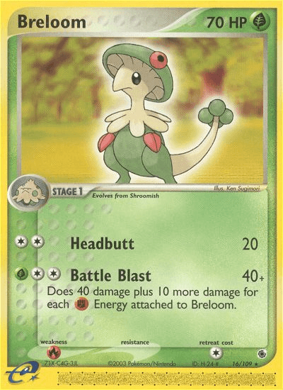 Breloom from Ruby & Sapphire