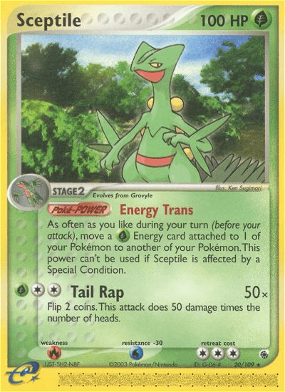 Sceptile from Ruby & Sapphire