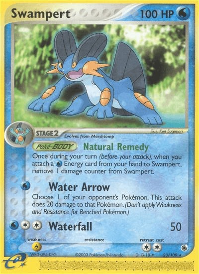 Swampert from Ruby & Sapphire