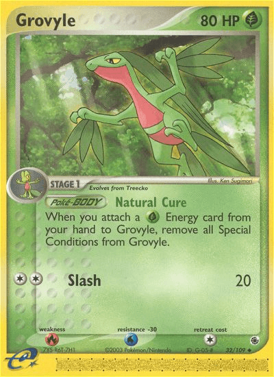 Grovyle from Ruby & Sapphire