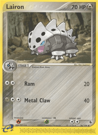 Lairon from Ruby & Sapphire