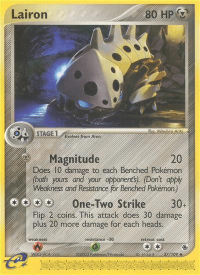 Lairon from Ruby & Sapphire