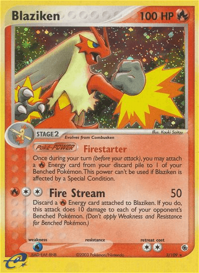 Blaziken from Ruby & Sapphire