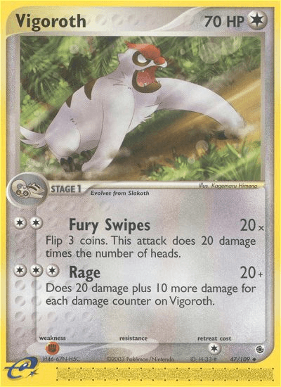 Vigoroth from Ruby & Sapphire