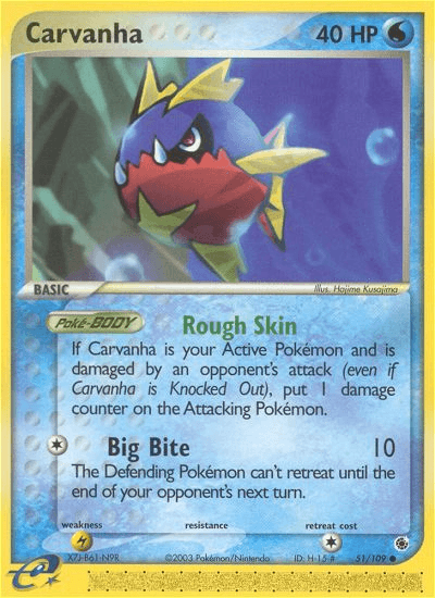 Carvanha from Ruby & Sapphire
