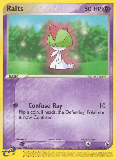 Ralts from Ruby & Sapphire