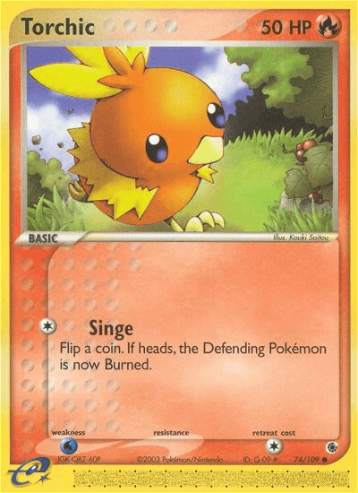 Torchic from Ruby & Sapphire