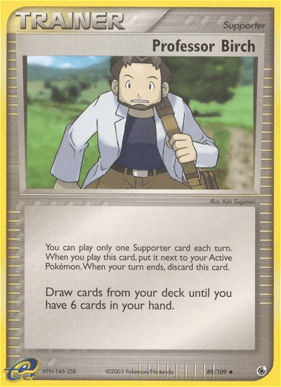 Professor Birch from Ruby & Sapphire