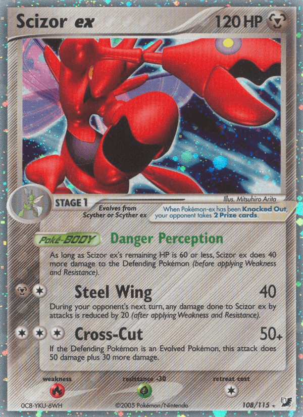 Scizor ex from Unseen Forces
