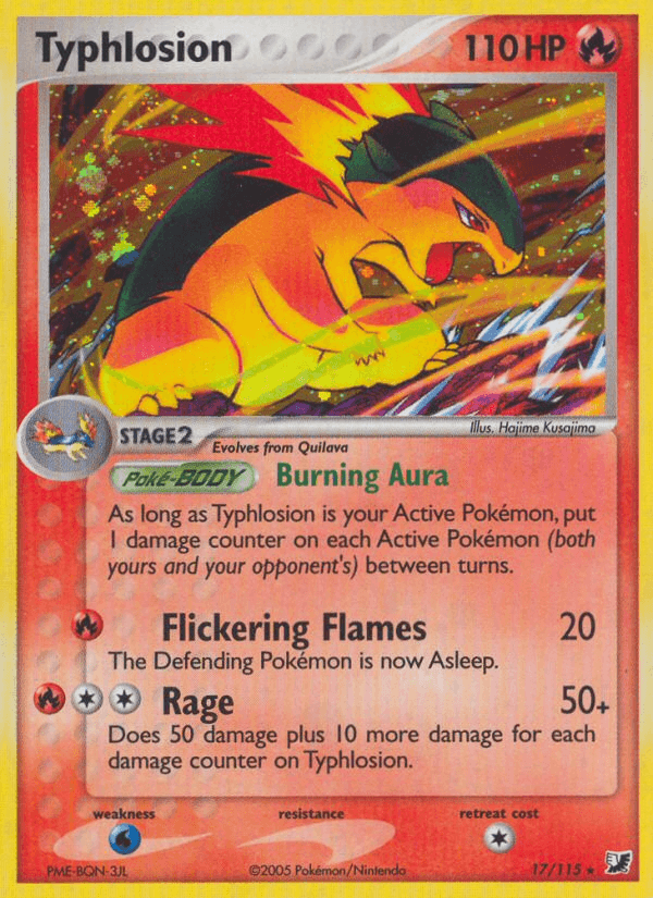 Typhlosion from Unseen Forces