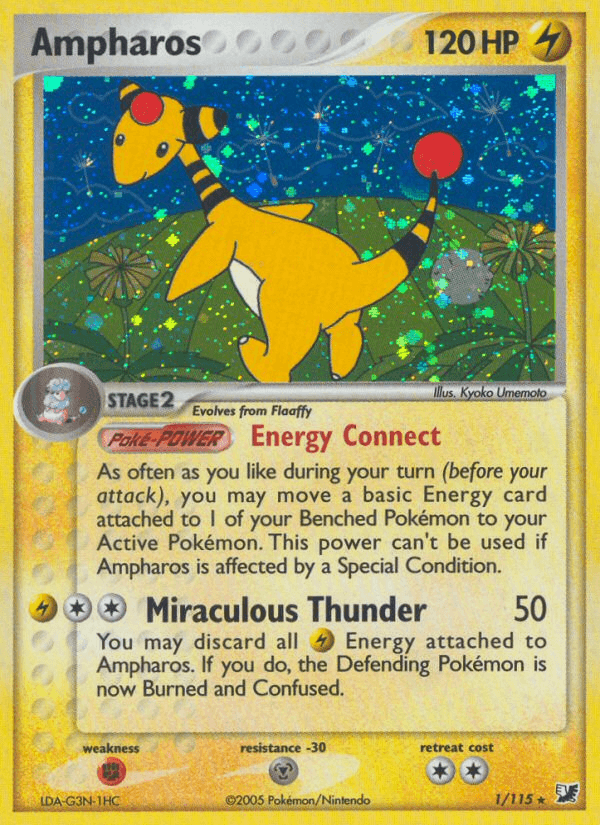 Ampharos from Unseen Forces