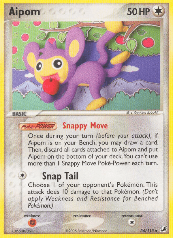 Aipom from Unseen Forces