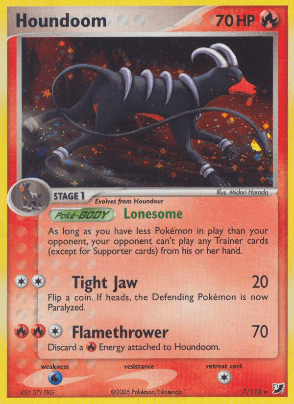 Houndoom from Unseen Forces