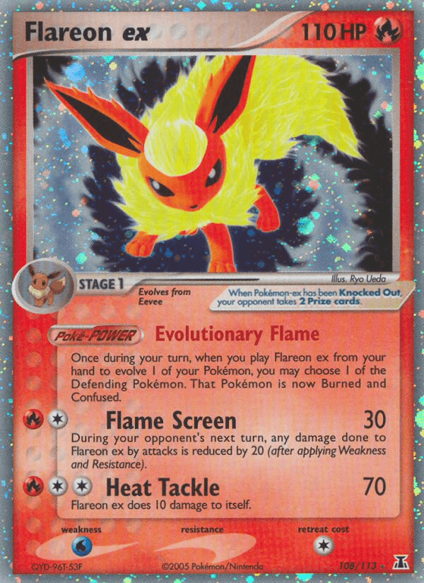 Flareon ex from Delta Species
