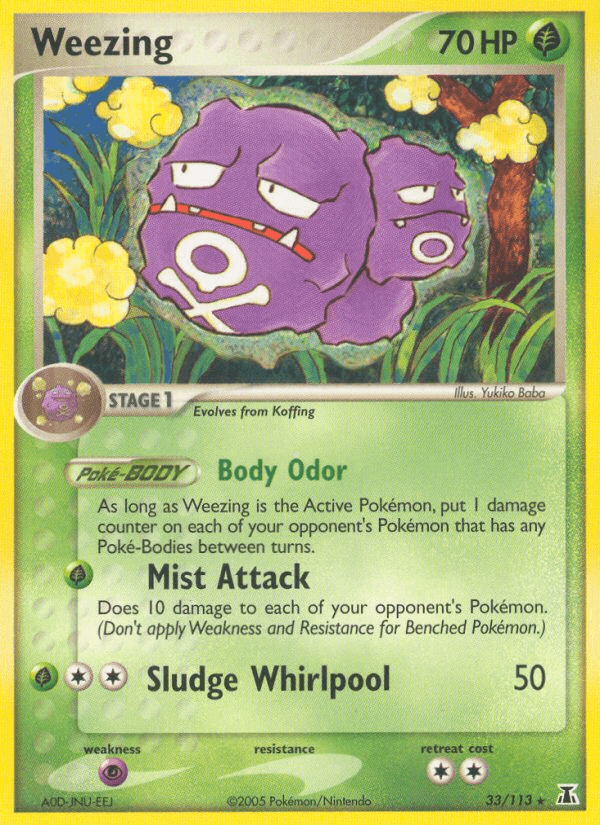 Weezing from Delta Species