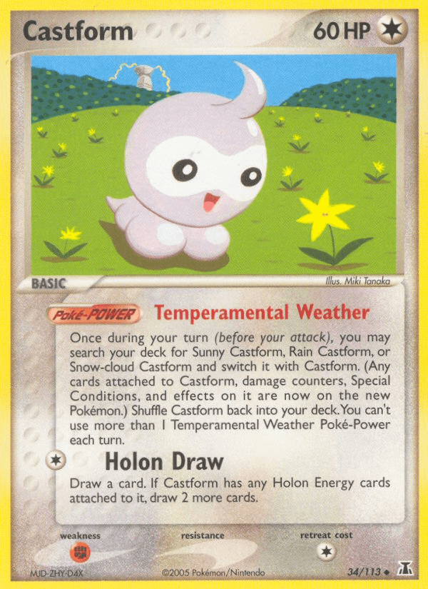 Castform from Delta Species