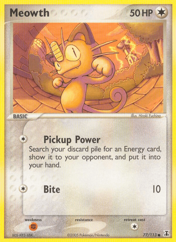 Meowth from Delta Species