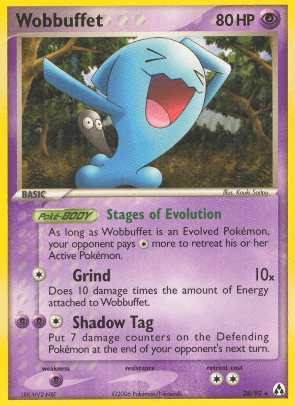 Wobbuffet from Legend Maker
