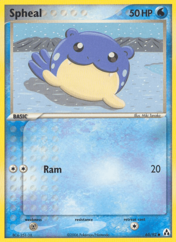Spheal from Legend Maker