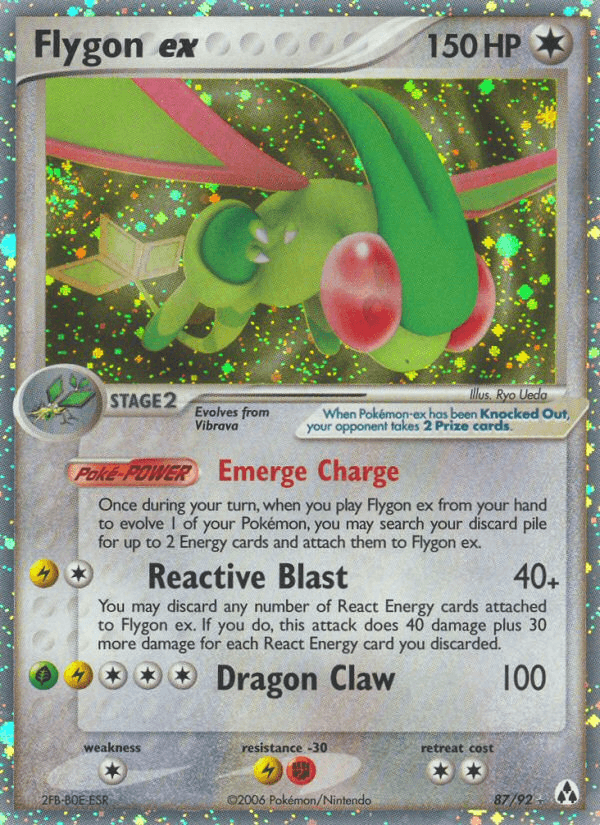Flygon ex from Legend Maker